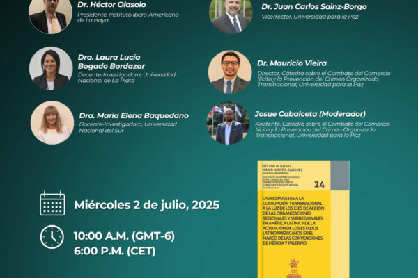 PRESENTACIÓN DE LA OBRA «COMBATIENDO LA CORRUPCIÓN TRANSNACIONAL»